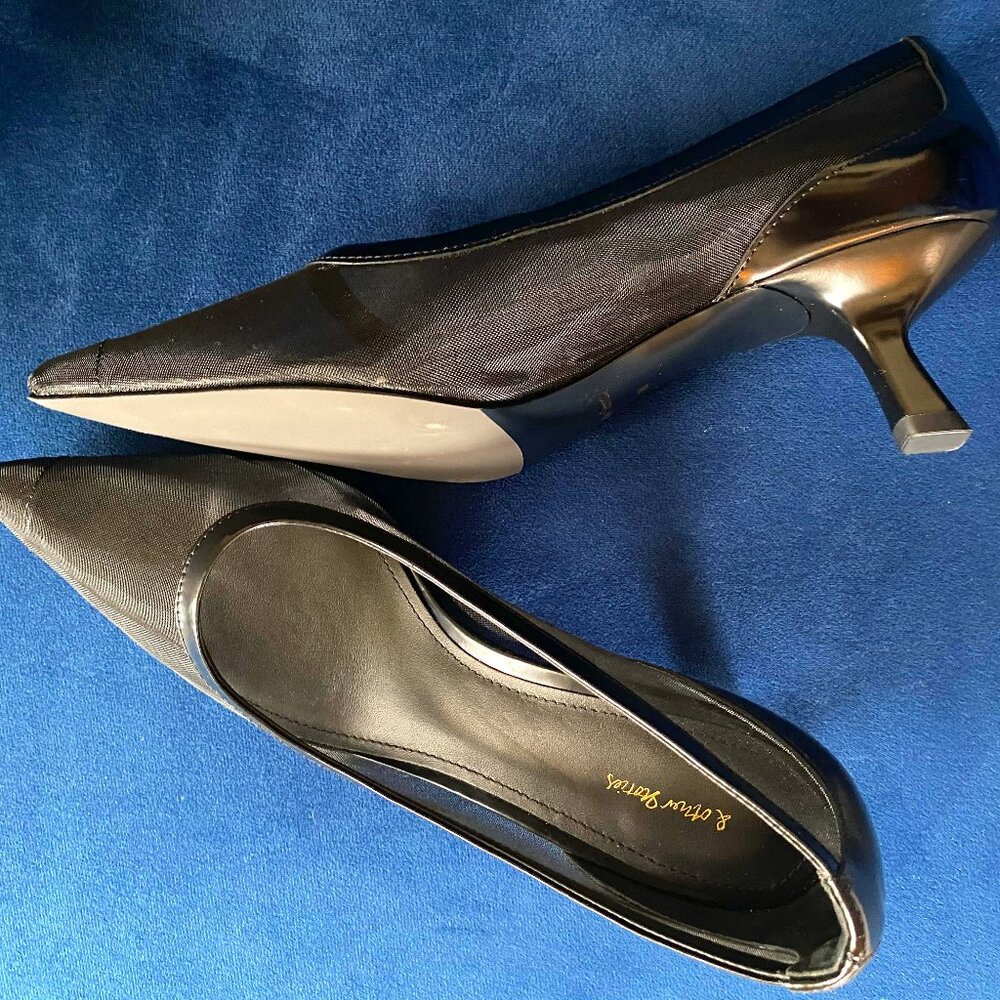 & Other Stories Mesh Kitten Heels - Picture 2 of 5